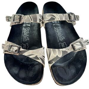 Birkis Tahiti Double Strap Sandals Size 39 US 8 Narrow EUC